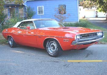 1971 Dodge Challenger IDNY 500 pace car convertible